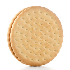 Sandwich biscuits with chocolate filling