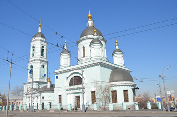 Москва, храм Сергия Радонежского в Рогожской слободе