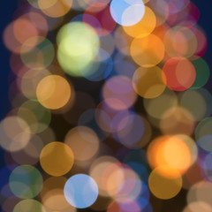 lights bokeh background