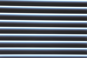 Obraz premium White jalousie, close up