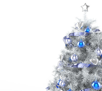 Silver Christmas Tree