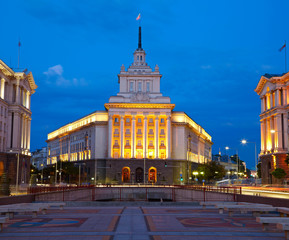 Fototapeta na wymiar Centrum Sofii, stolicy Bułgarii