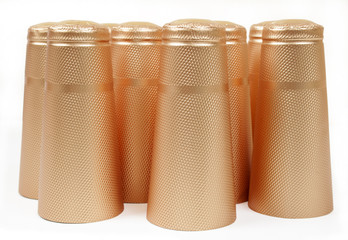 Capsules for a champagne