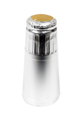 Silver capsule for a champagne bottle