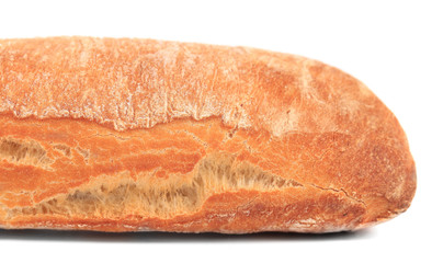 Close up of french baguette.