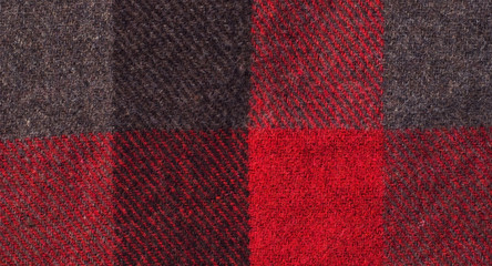 Fototapeta premium texture of manually woven textile fabric