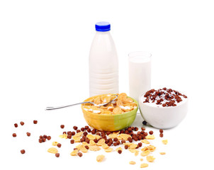 Cereal breakfast for kids.