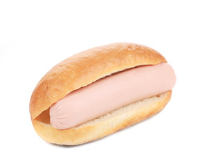 Hot dog bread and sausage roll.