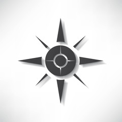 Obraz premium Compass Icon