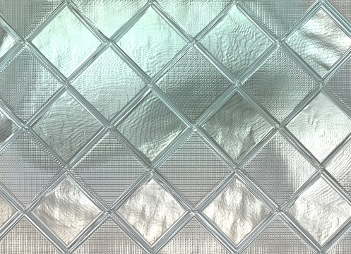 Silver romb background