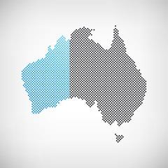 Australien Karte Westaustralien