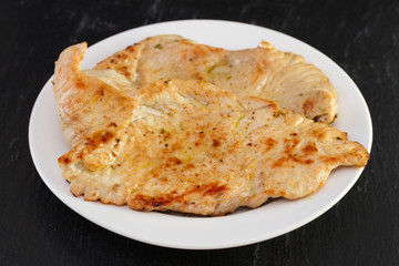 fried turkey on plate