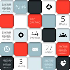 Modern vector template for your business project