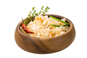 Fermented cabbage