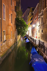Fototapeta na wymiar Venice at night