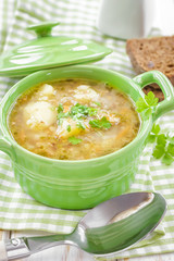 Buckwheat soup