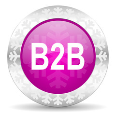 b2b christmas icon
