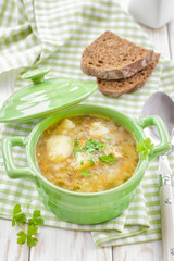Buckwheat soup