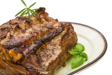 Grilled pork