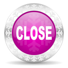 close christmas icon