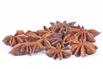 isolated star anise