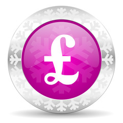 pound christmas icon