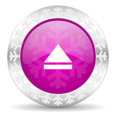 eject christmas icon