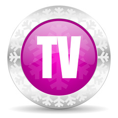 tv christmas icon