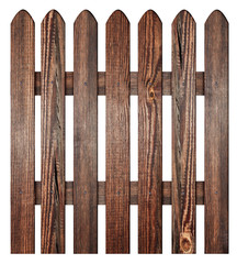 wooden fence