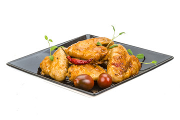 Grilled chicken wings