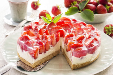 strawberry cake