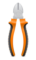 tool pliers vector illustration