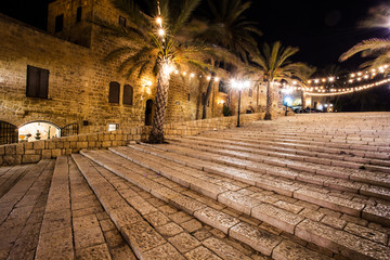 Fototapeta na wymiar The old streets of Jaffa, Tel Aviv, Israel