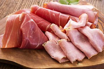 ham and prociutto