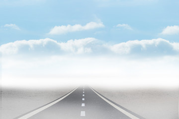 Fototapeta premium Open road