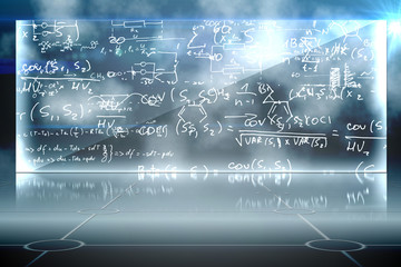 Math equation background