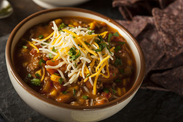 Obraz premium Soutwestern Santa Fe Soup