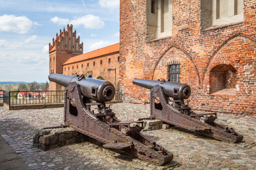 Plakat The medieval castle defense
