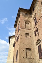 Fototapeta premium Siena historic architecture