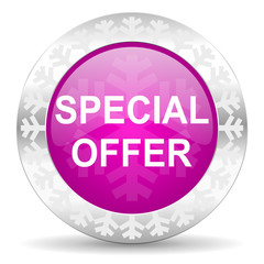 special offer christmas icon
