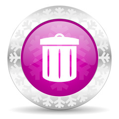 recycle christmas icon