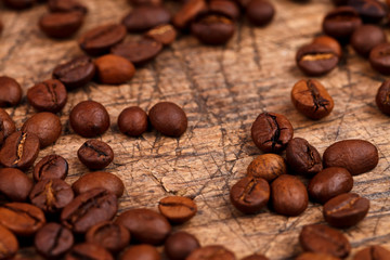 Naklejka premium Coffee beans