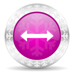 arrow christmas icon