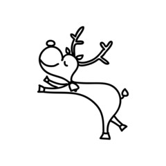 hand drawing cartoon christmas