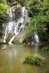 Waterfall near Wuyishan Mountain, Fujian province, China