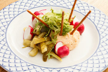 Obatzda  is a Bavarian cheese delicacy