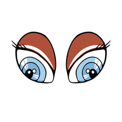 Obraz premium blue eyes
