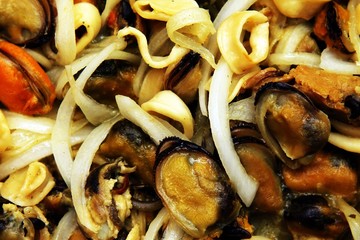 Mixed sea food