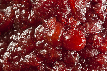 Red Homemade Cranberry Sauce