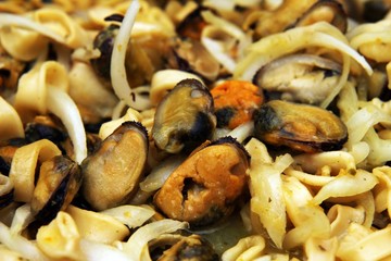 Mixed sea food